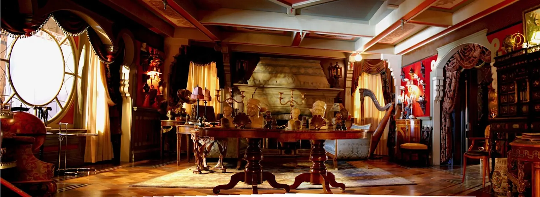 Luxurious vintage interior setting