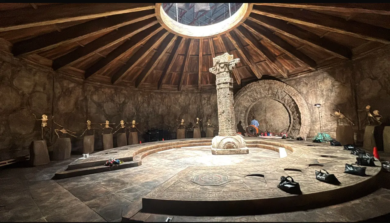 Historic stone structure interior design